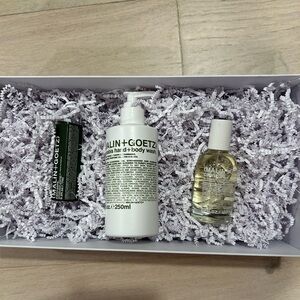 Malin+Goetz Hair and Body Care Trio